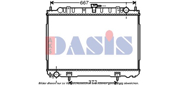 AKS DASIS Radiators, Motora dzesēšanas sistēma 070119N